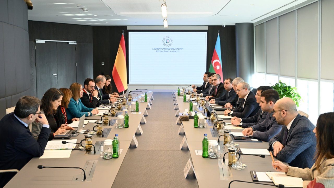 Azərbaycan-İspaniya Strateji İqtisadi Dialoqunun 1-ci iclası keçirildi, Anlaşma Memorandumu imzalandı