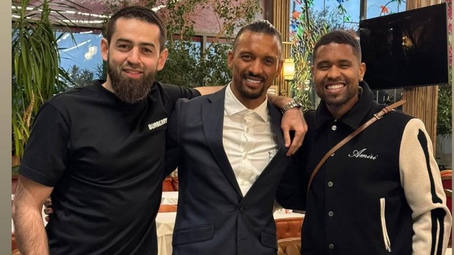 Luiş Nani “Qarabağ”ın futbolçuları ilə görüşüb