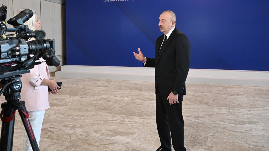 President of Azerbaijan: We need to build security mechanisms that will be inclusive, eliminate any threat of another military confrontation