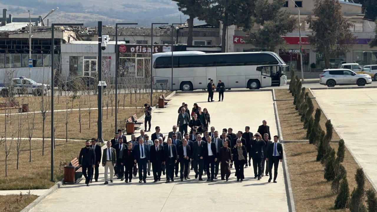 Türkman QHT-lərindən ibarət nümayəndə heyətinin işğaldan azad edilmiş bölgələrə səfəri başlayıb