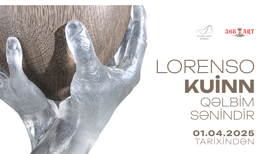 Rare Lorenzo Quinn work "My heart is yours" set to stage at Heydar Aliyev Center (VIDEO)