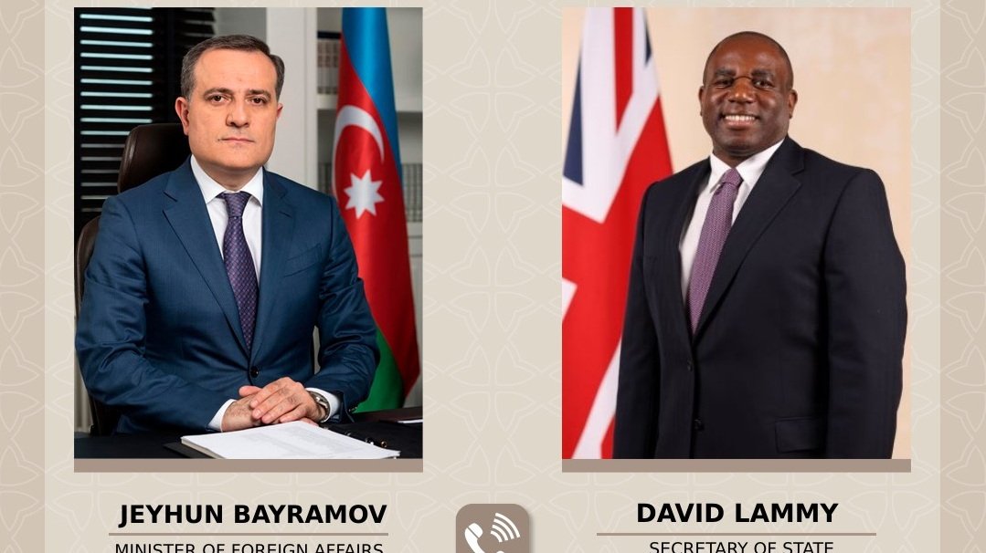 Ceyhun Bayramov Devid Ləmmi ilə Ermənistanla sülh prosesinin hazırkı durumunu müzakirə edib