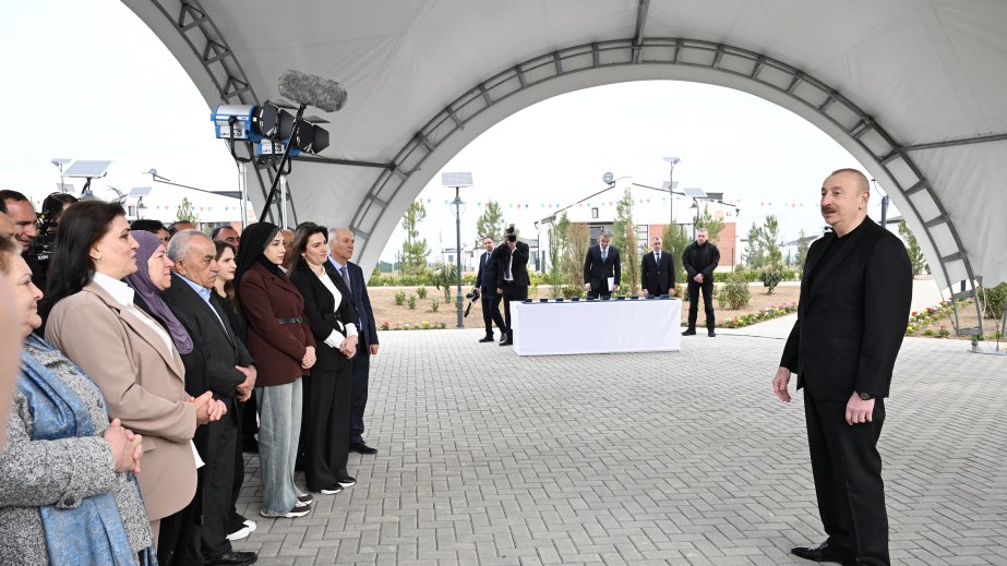This year, people are expected to return to villages of Kangarli and Khidirli - President Ilham Aliyev