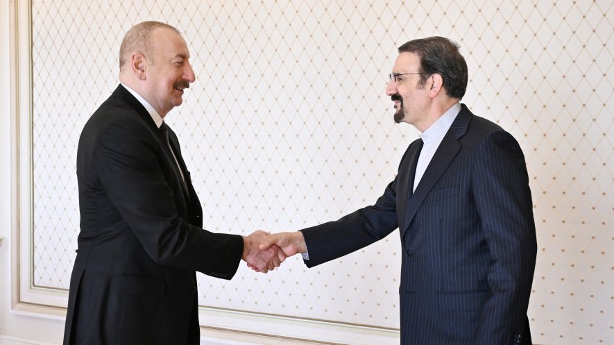 Azərbaycan Prezidenti İlham Əliyev İran Prezidentinin siyasi məsələlər üzrə müşavirini qəbul edib YENİLƏNƏCƏK