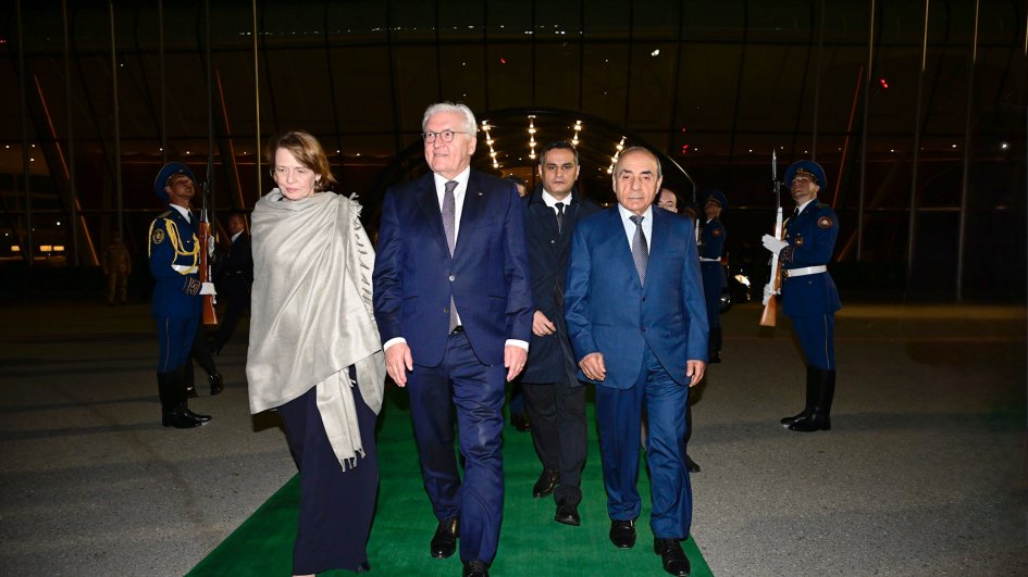 Almaniya Prezidenti Frank-Valter Ştaynmayerin Azərbaycana səfəri başa çatıb (FOTO)