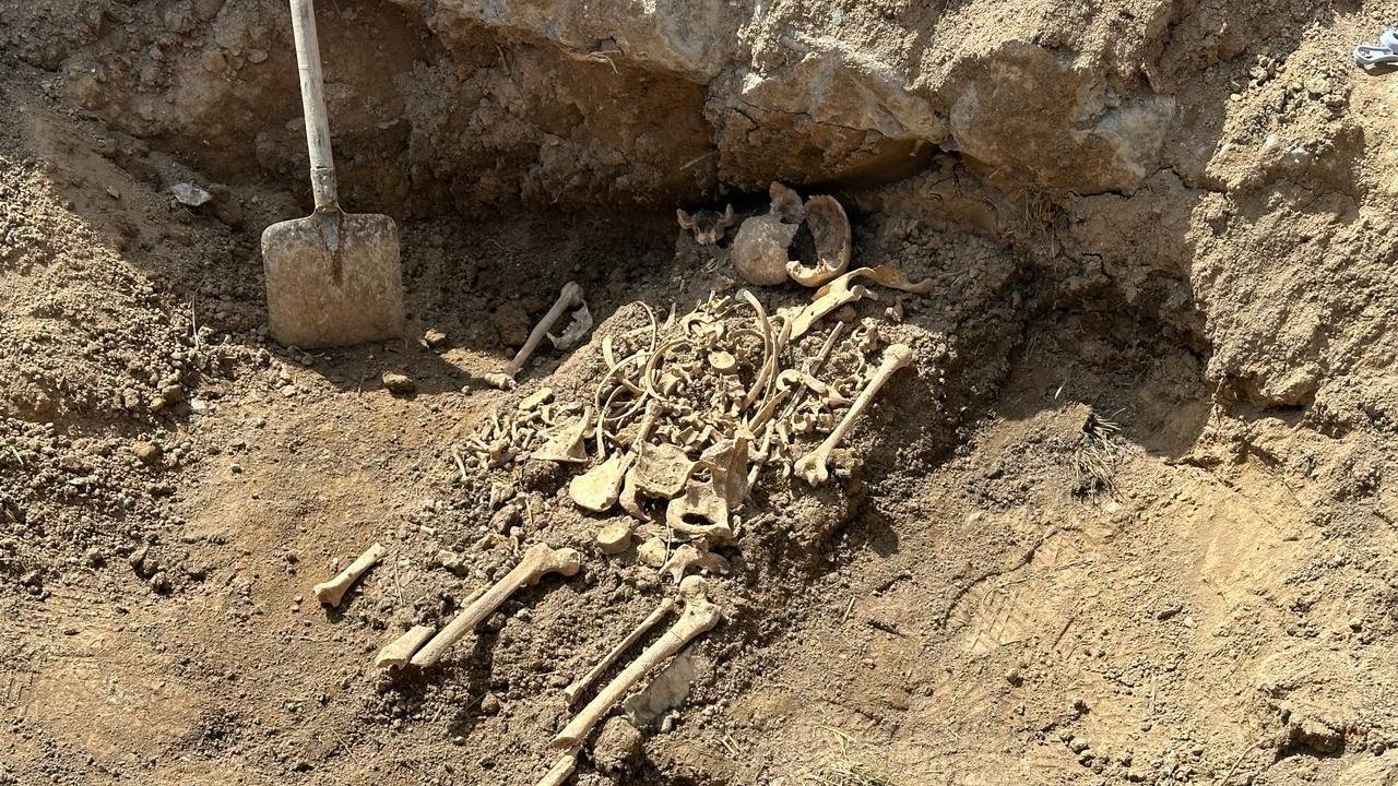 Ağdamda insan skeletinin qalıqları aşkarlandı