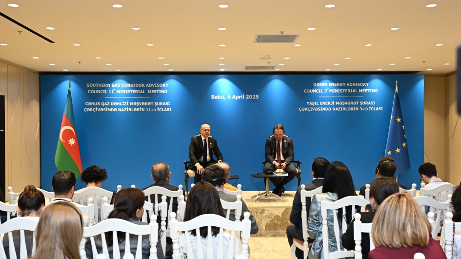 Aİ CQD vasitəsilə qaz təchizatının genişləndirilməsi üçün yeni ticarət marşrutlarının yaradılmasına olan maraqdan məmnundur