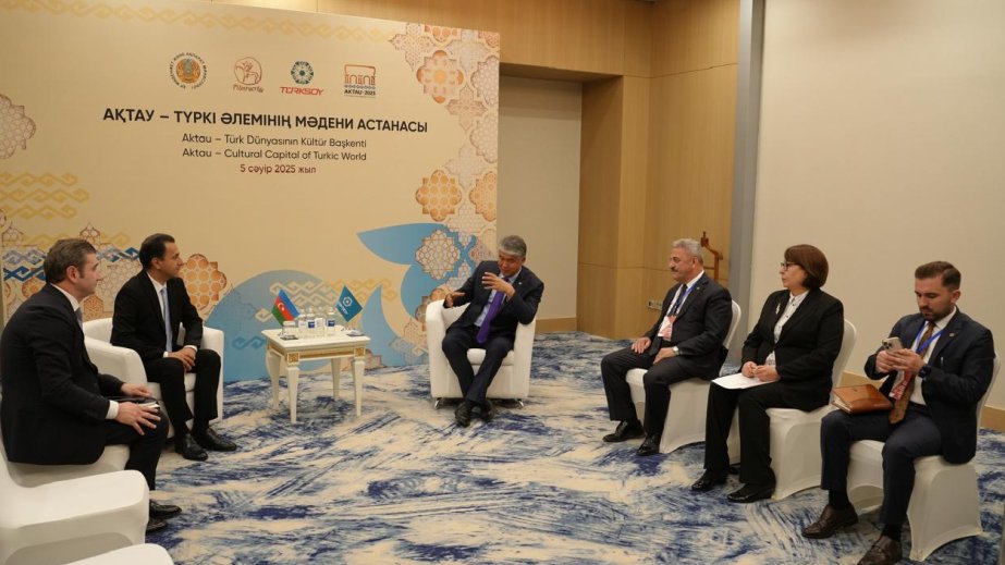 TÜRKSOY ilə Azərbaycan arasında əməkdaşlıq məsələləri müzakirə olunub
