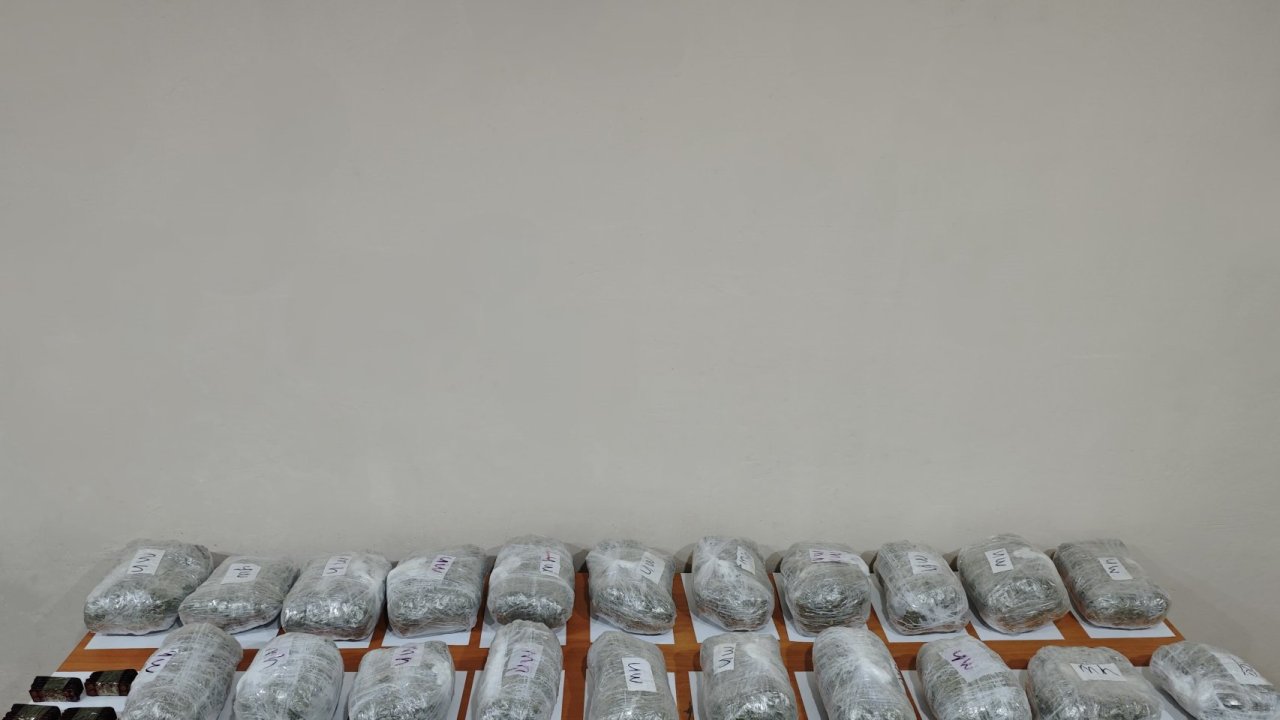 Külli miqdarda narkotik vasitənin Azərbaycana keçirilməsinin qarşısı alınıb (FOTO)