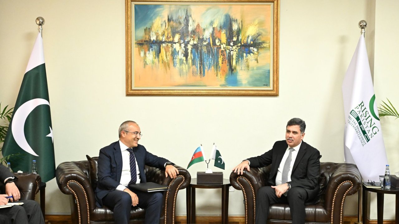 Azərbaycanla Pakistan arasında yeni investisiya layihələrinin icrası müzakirə edilib