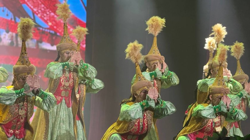 Aktauda “Türk rəqslərinin ritmi” müsabiqəsinin iştirakçılarına mükafatlar təqdim olunub