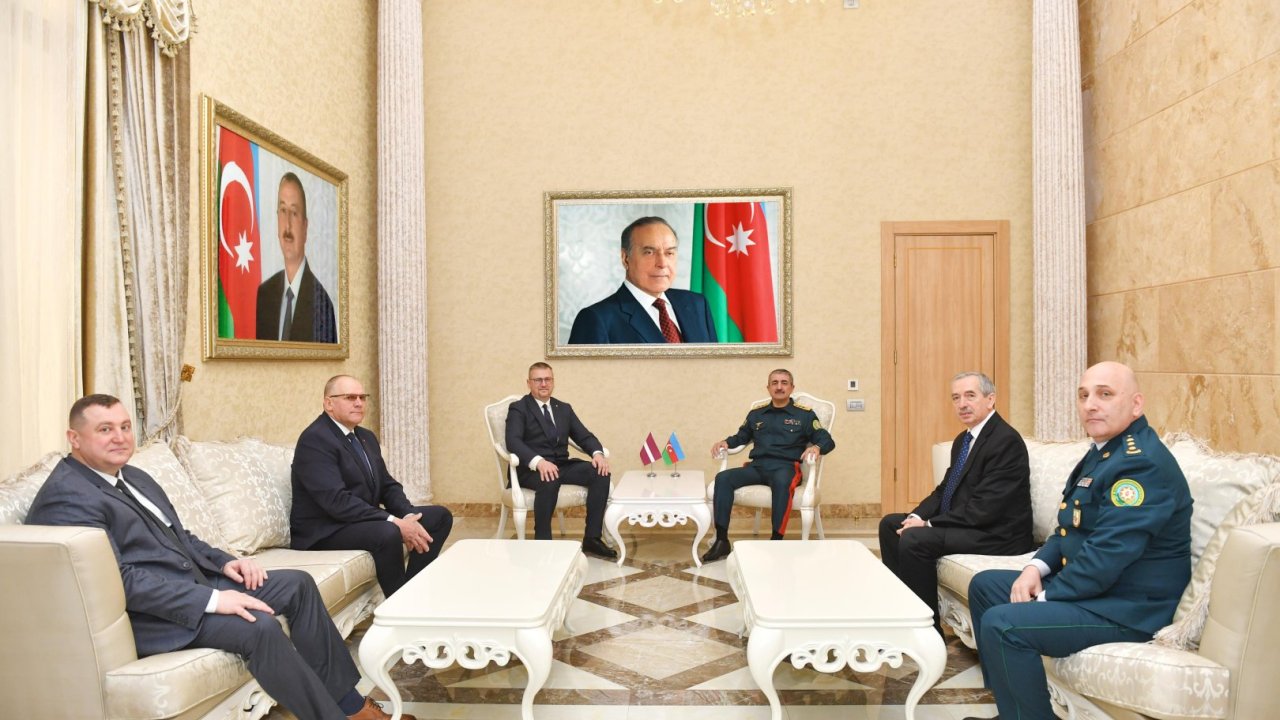 Latviyanın Dövlət Sərhəd Mühafizəsinin rəisi Azərbaycana səfərə gəlib
