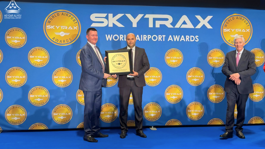 Heydar Aliyev International Airport wins another Skytrax award