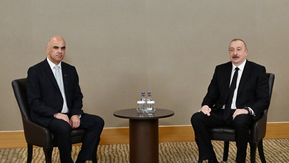 President Ilham Aliyev meets Council of Europe SecGen in Antalya