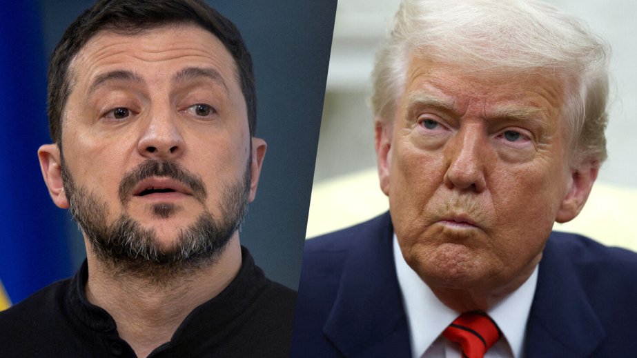 Zelenski Trampı Ukraynaya dəvət edib