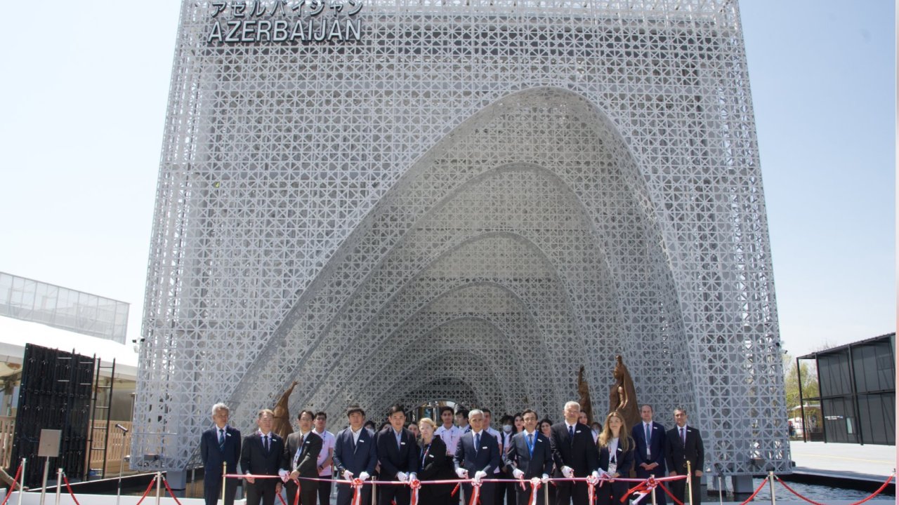 “Ekspo 2025”də Azərbaycan milli pavilyonunun açılışı olub (FOTO/VİDEO)