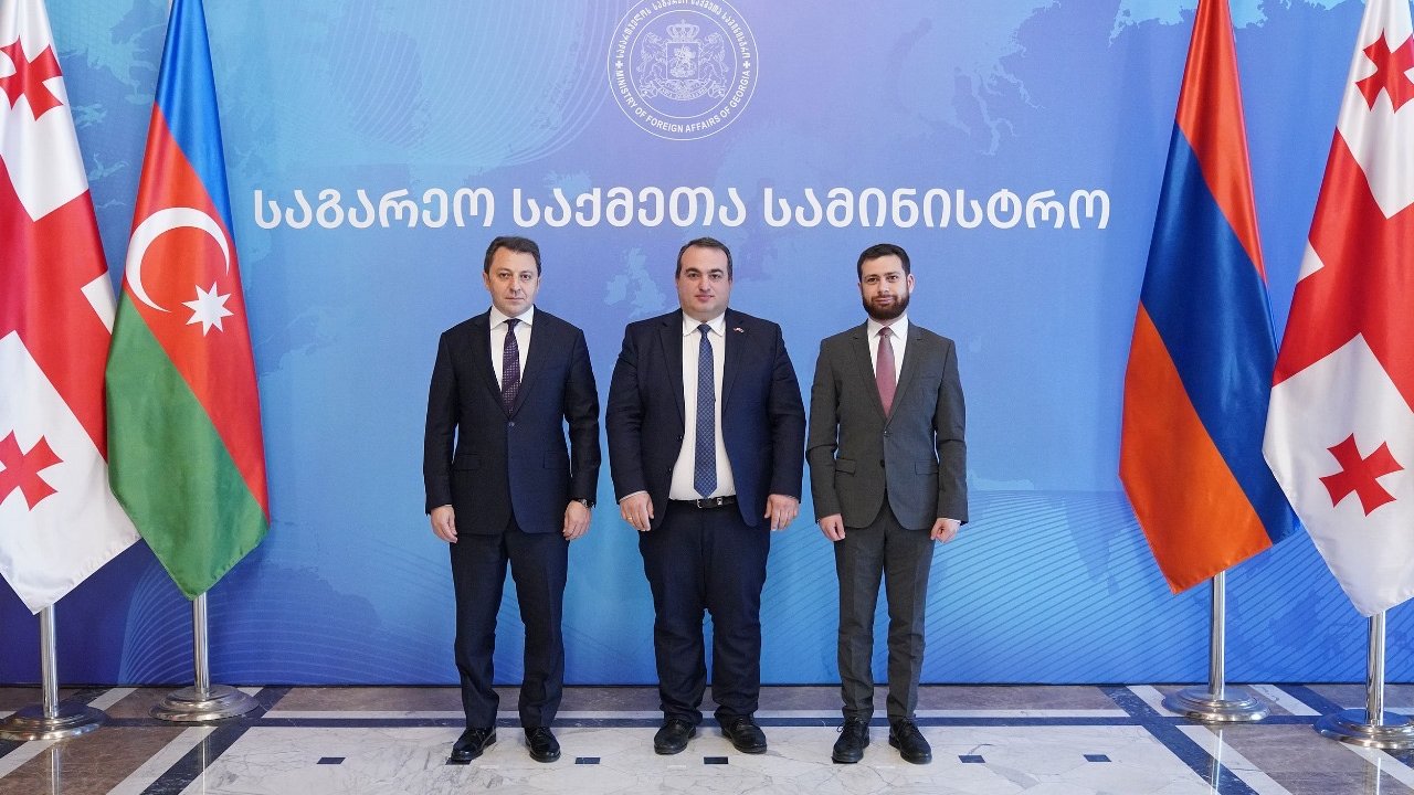 Tbilisi hosts trilateral meeting between Azerbaijan, Georgia, Armenia MFAs