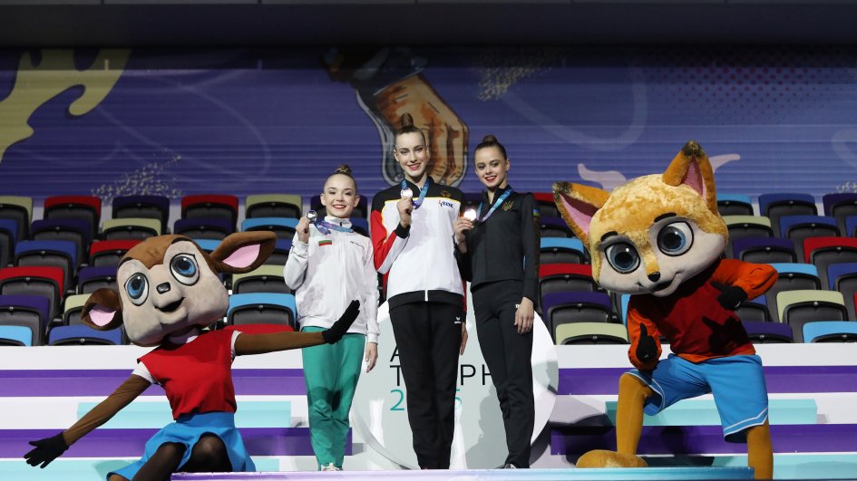 Bakıda bədii gimnastika üzrə Dünya Kubokuna yekun vurulub