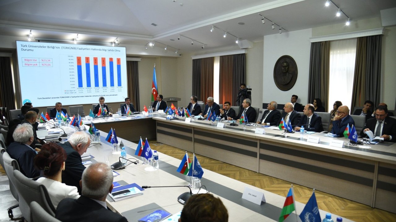 Bakıda "Türk barometri 2024 - türk dövlətlərində təhsil və elm sahəsində əməkdaşlıq: mövcud reallıqlar və gələcəyə baxış" mövzusunda konfrans keçirilir