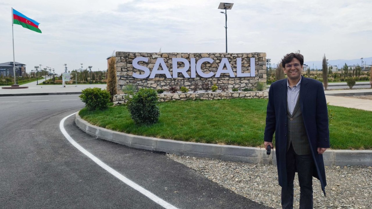 Pakistanlı jurnalist Azərbaycanda səfərdədir