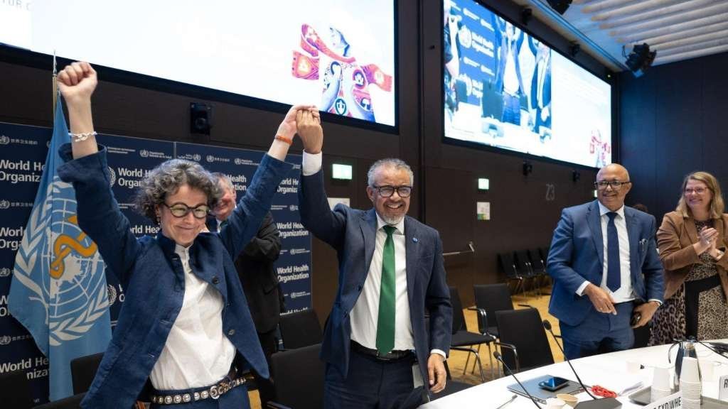 WHO seals draft deal to tackle future pandemics together