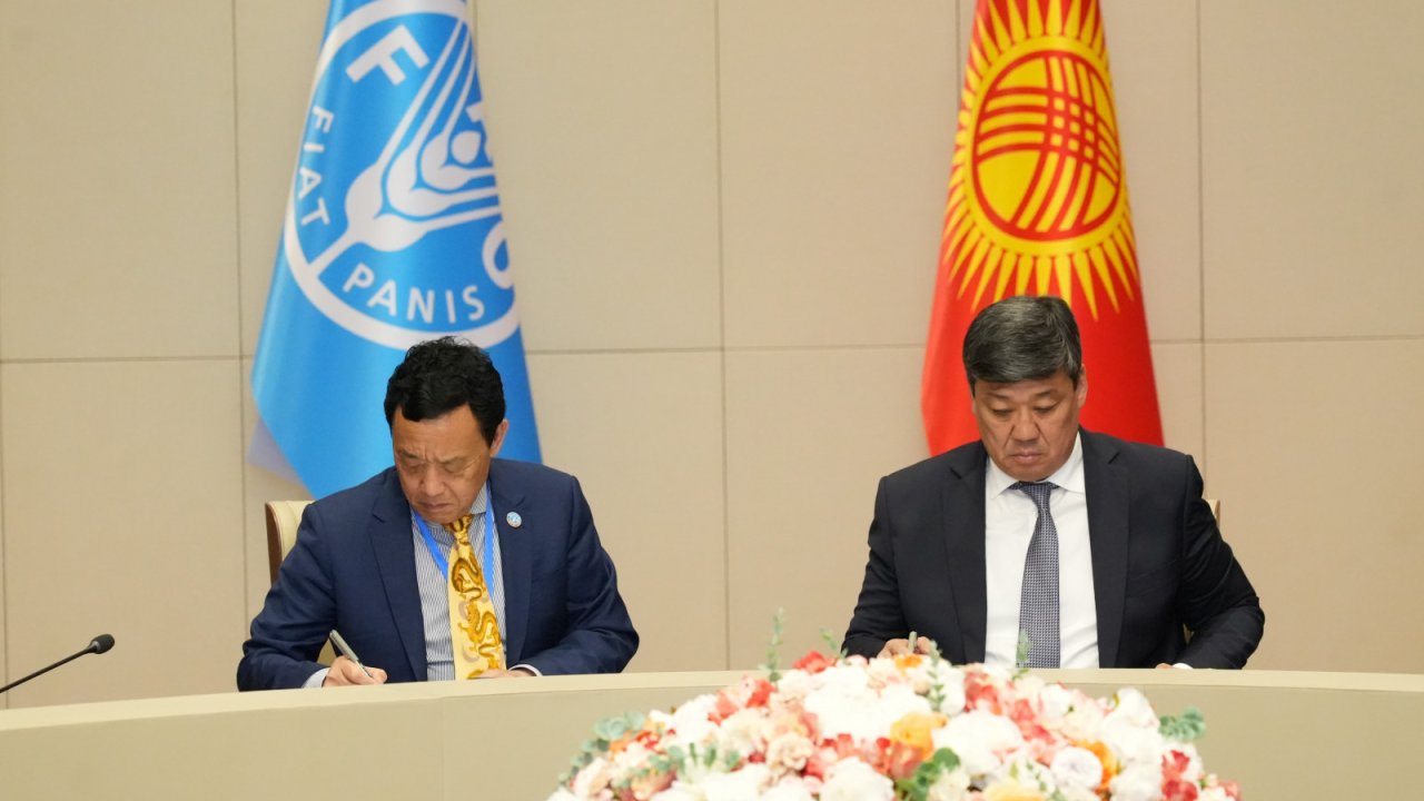 FAO set to inaugurate its formal representation in Kyrgyzstan