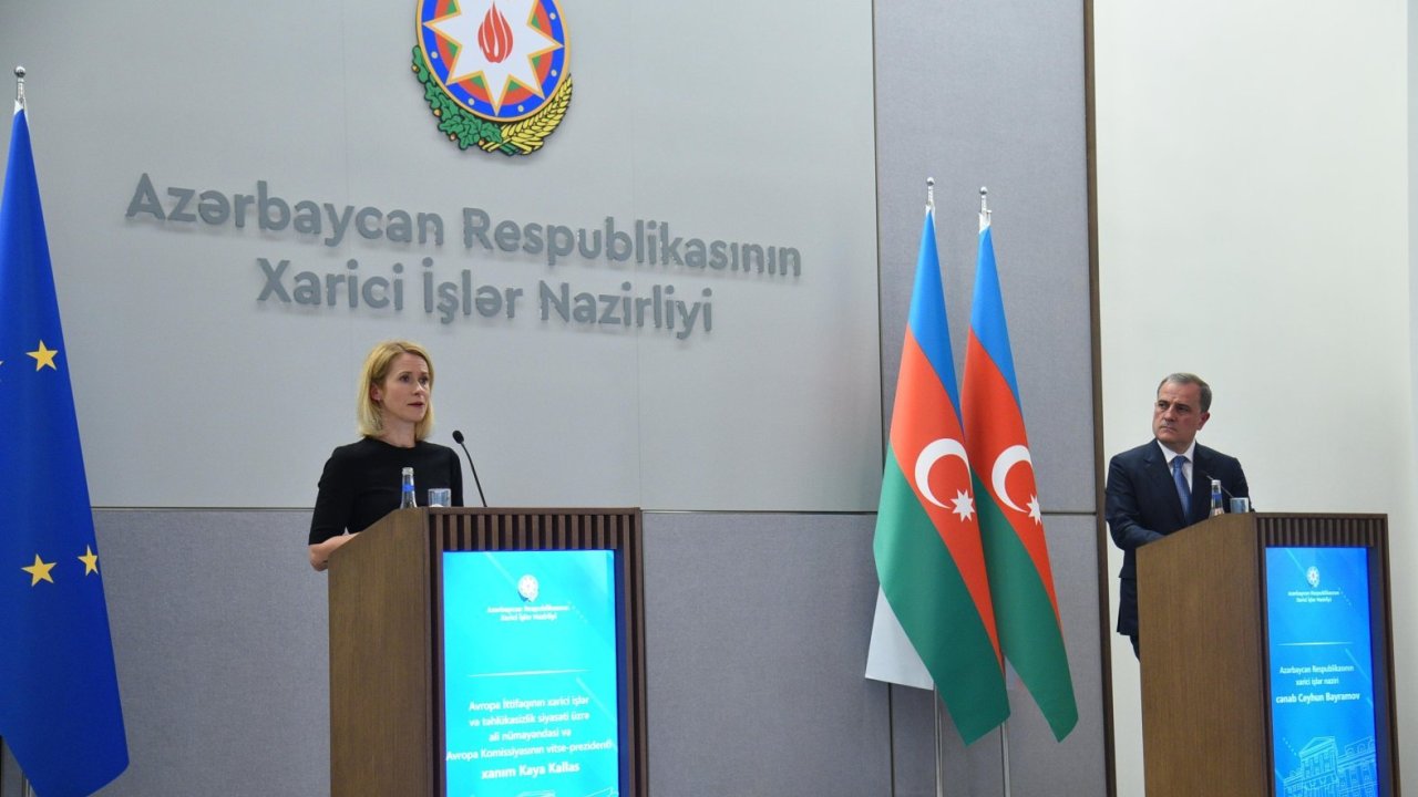 Aİ Azərbaycan və Ermənistanın davamlı sülhə nail olmaq səylərini dəstəkləyir - Kaya Kallas