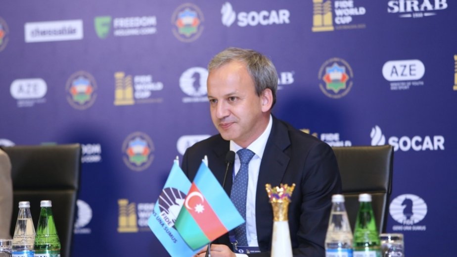 FIDE və Türkiyə Şahmat Federasiyasının prezidenti Bakıya gəlib