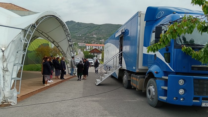 Laçında ikigünlük oftalmoloji səyyar müayinələr keçirilib