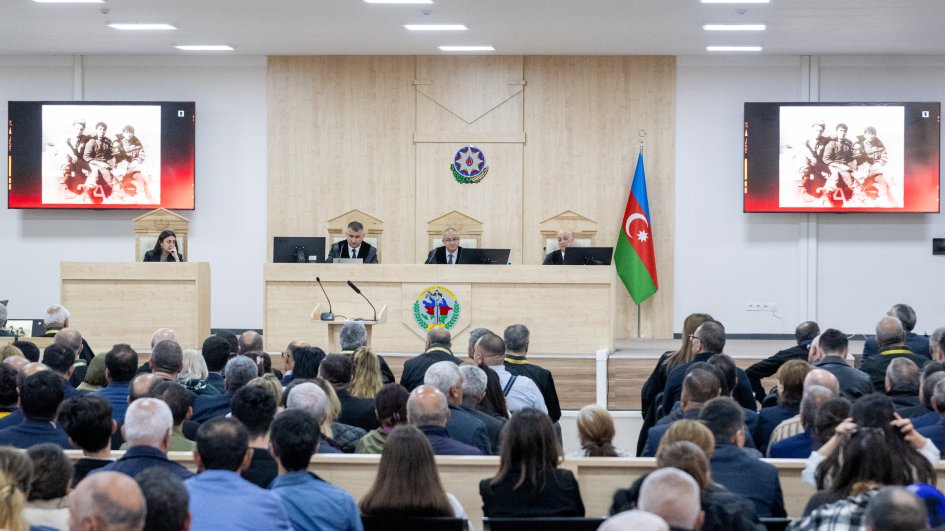 Ermənistan silahlı qüvvələrinin Qaradağlı kəndini işğal etməsi, azərbaycanlıları vəhşicəsinə qətlə yetirməsi, işgəncə verməsi ilə bağlı sənədlər məhkəmədə tədqiq olunub
