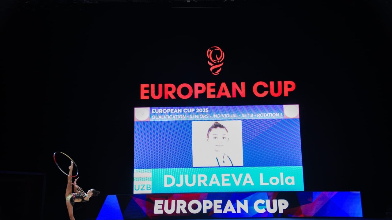 Bakıda “Bədii gimnastika üzrə Avropa kuboku”nun açılış mərasimi keçirilib