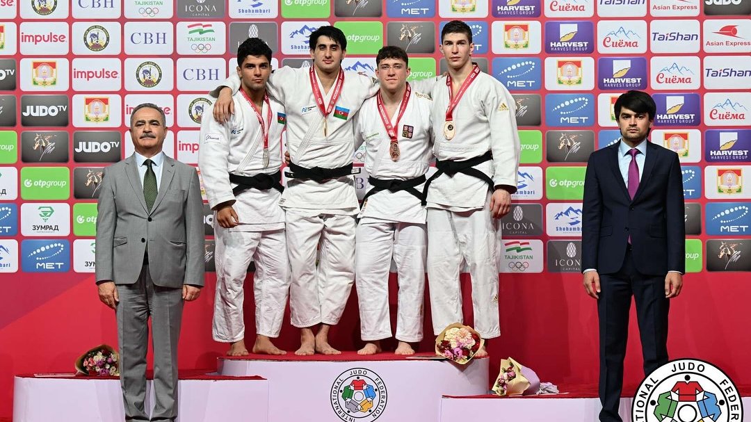 Azərbaycan cüdoçuları Düşənbədə keçirilən Böyük Dəbilqə turnirində ikinci yeri tutublar