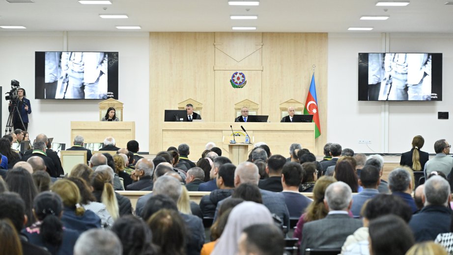 Video footage on occupation of Lachin by Armenian armed forces screened in court
