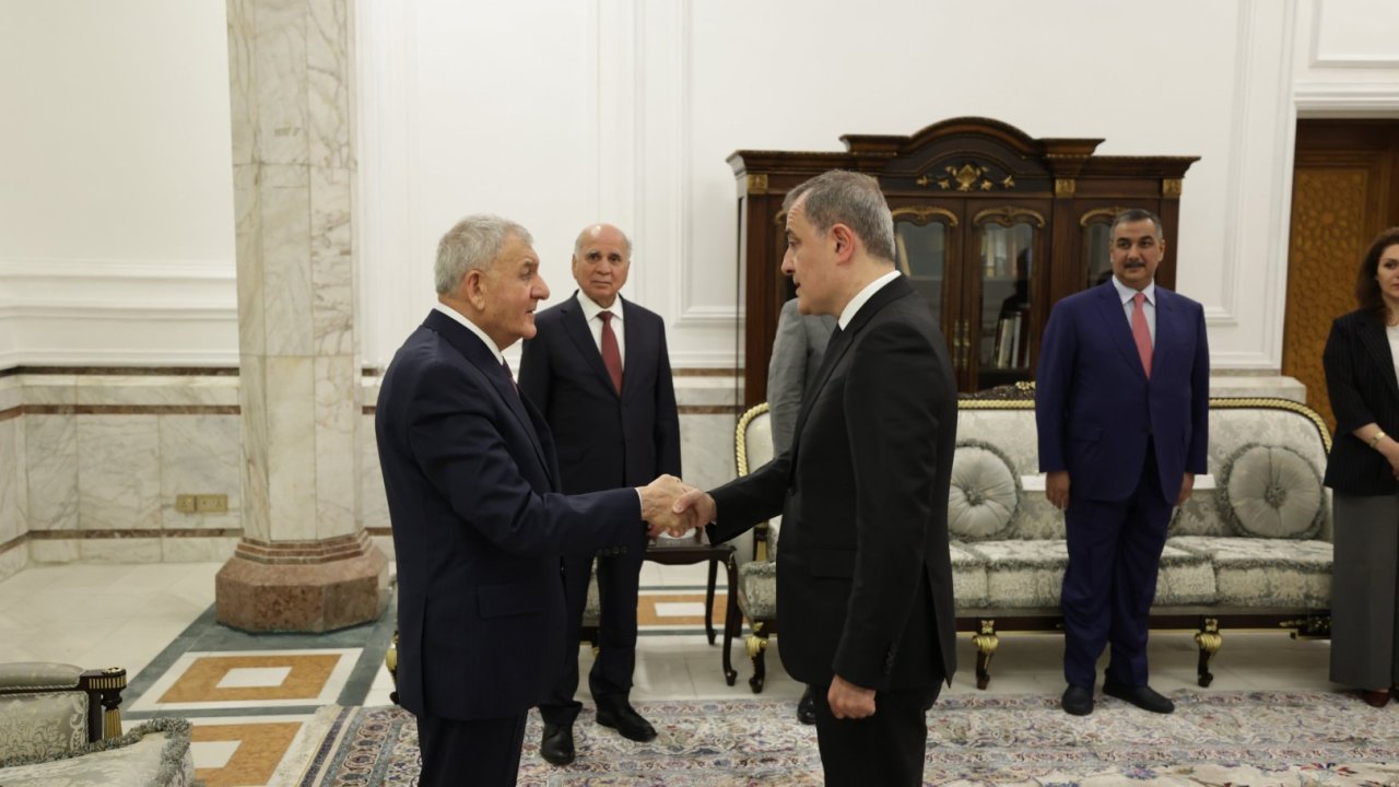 Ceyhun Bayramov İraq prezidenti ilə çoxtərəfli platformalar çərçivəsində əməkdaşlığı müzakirə etdi