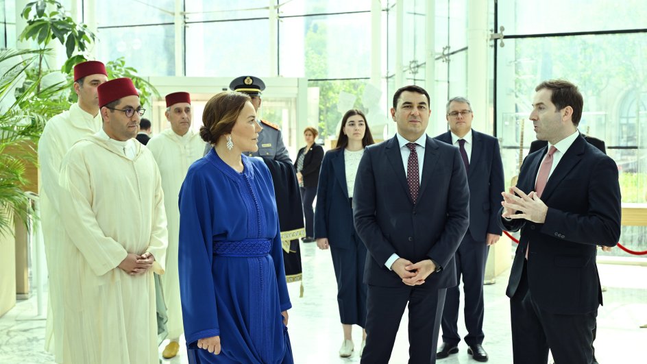 Moroccan Princess visits International Mugham Center in Baku