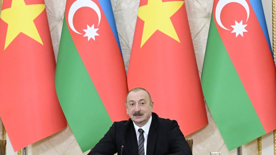 Prezident İlham Əliyev: Azərbaycanla Vyetnam arasında müdafiə sənayesi sahəsində də çox böyük perspektivlər var