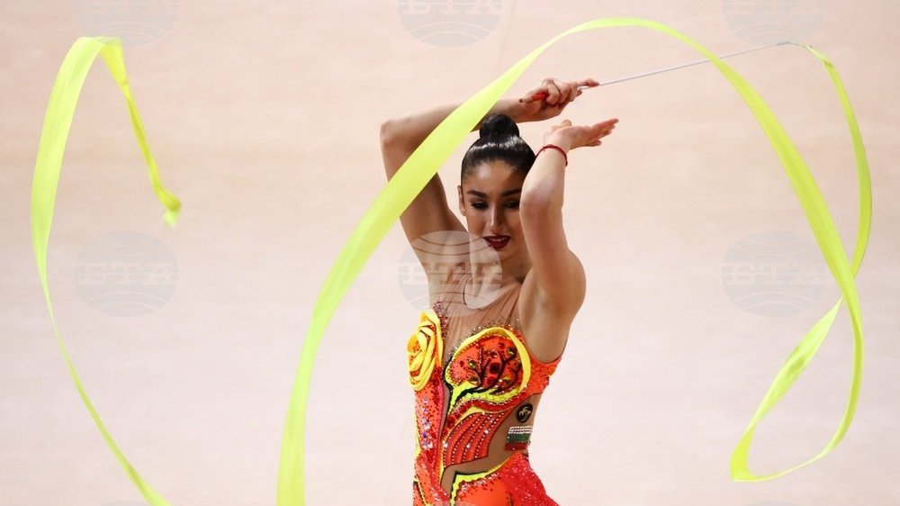 Bulgarian gymnastics star claims World Challenge Cup bronze