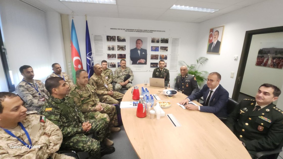 Azərbaycanın NATO yanında Nümayəndəliyində görüş keçirilib