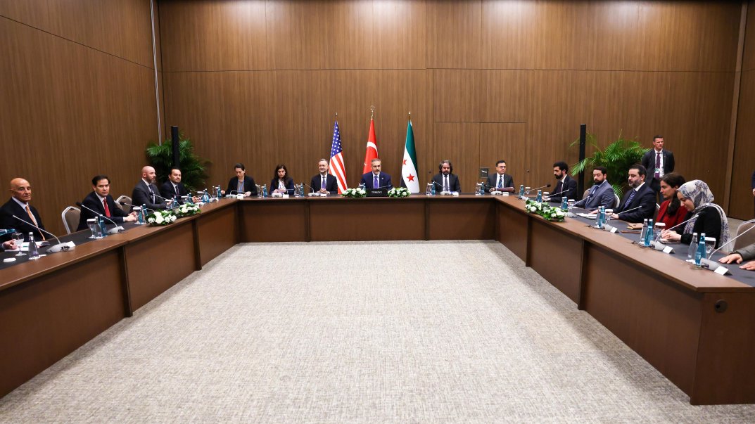 Trilateral Meeting of Turkish, US, and Syrian Foreign Ministers Held in Antalya