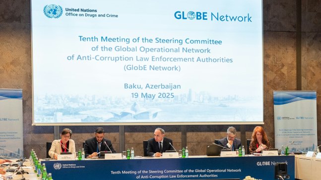 Bakıda BMT-nin Korrupsiyaya Qarşı Mübarizə üzrə Şəbəkəsinin İdarəetmə Komitəsinin onuncu görüşü keçirilir