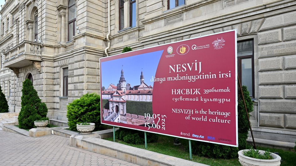 Milli İncəsənət Muzeyində “Nesvij – dünya mədəniyyətinin irsi” adlı sərgi açılıb