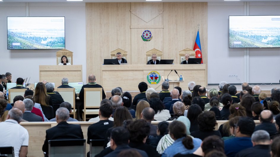 Video featuring former Armenian President highlighting reasons and goals behind occupation of Azerbaijani sovereign territories displayed in court