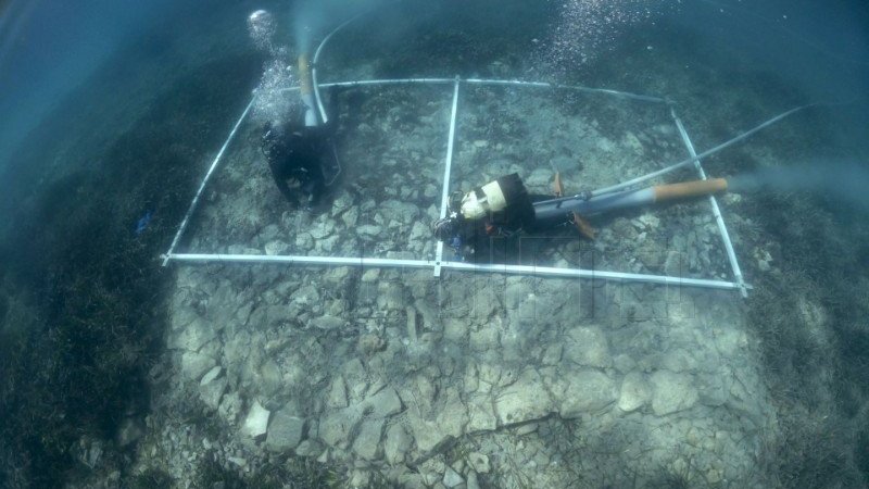 Neolithic road found beneath waves near Croatian island