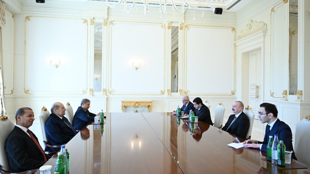 President Ilham Aliyev receives Speaker of Egyptian Senate