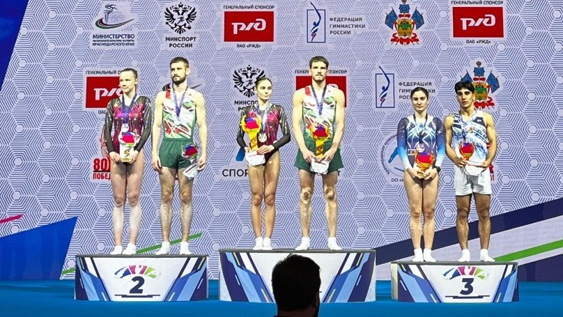 Gimnastlarımız batut gimnastikası üzrə beynəlxalq turnirdə iki medal qazanıblar