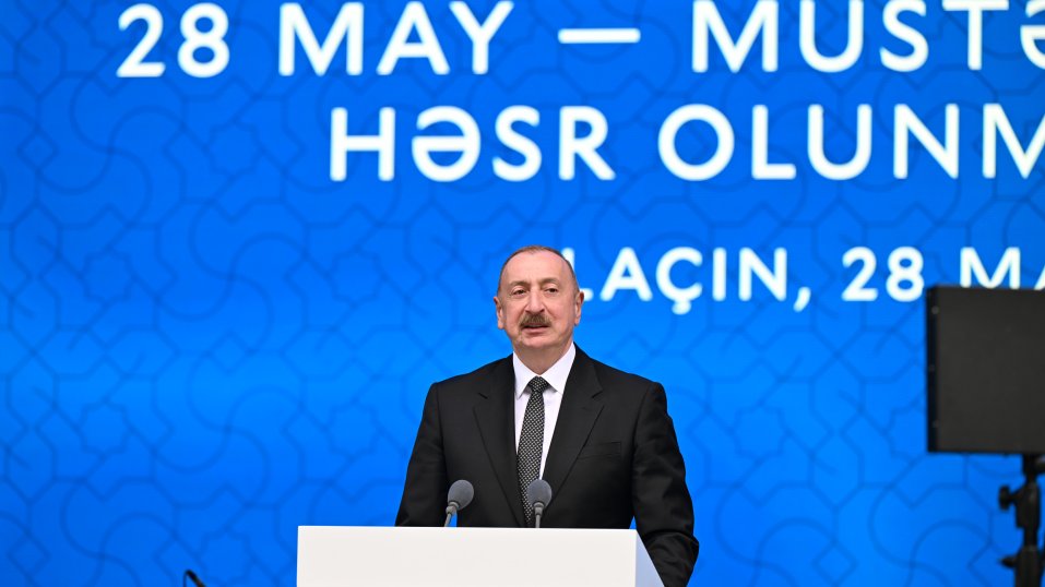 I am confident that the messages from the three countries will reach the right destination today from liberated Lachin - President Ilham Aliyev (FULL SPEECH)