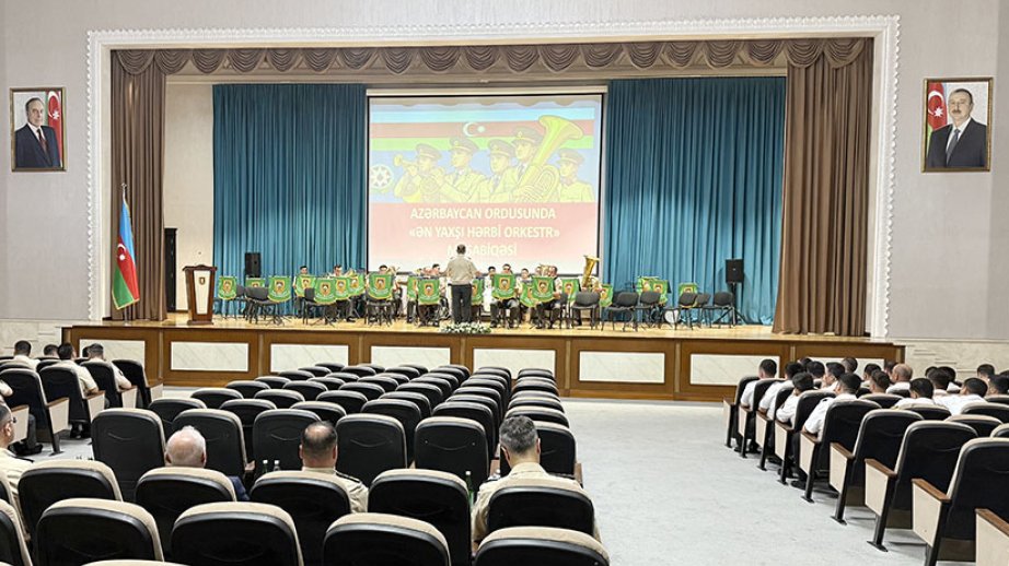Azerbaijan Army holds "Best Military Orchestra" contest