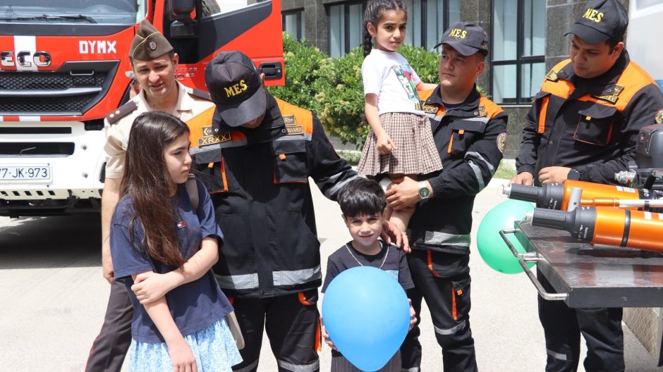 FHN-də şəhid övladları üçün “1 iyun – Uşaqların Beynəlxalq Müdafiəsi Günü” münasibətilə “açıq qapı günü” tədbirləri keçirilib