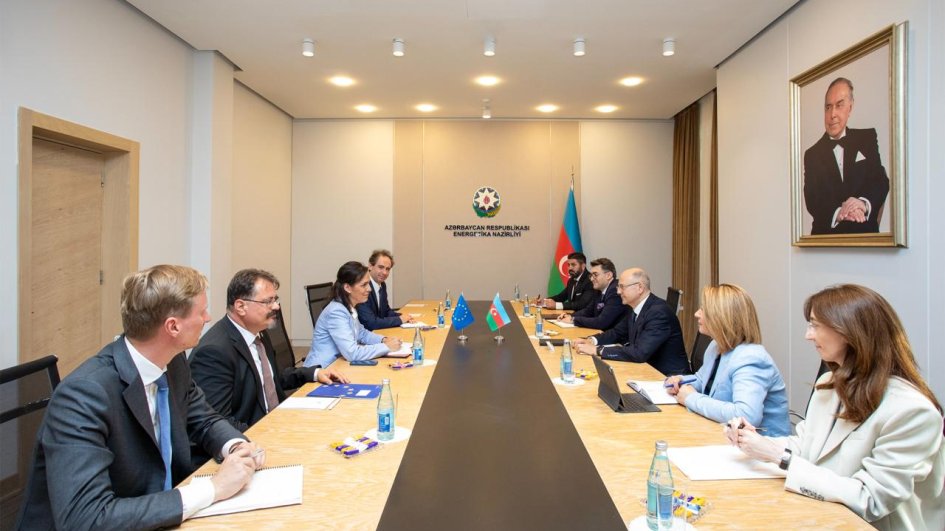 Azerbaijan, European Commission explore prospects for natural gas & green energy cooperation