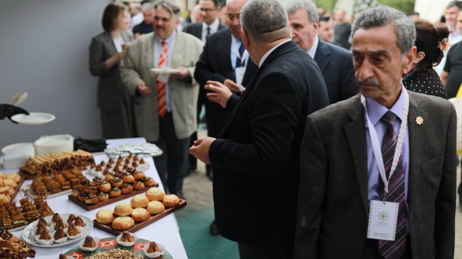 Laçında MDB ölkələrinin şirniyyat masası təqdim olunub